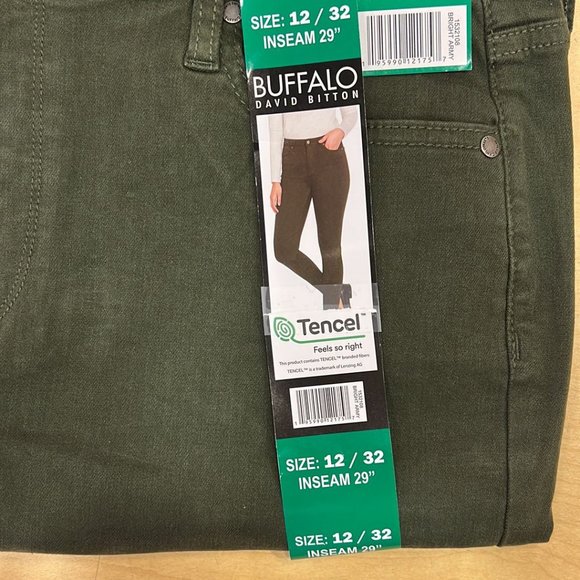 Buffalo Women's Hanna Blended Tencel High Rise Soft Stretch Skinny Pants - Picture 8 of 8